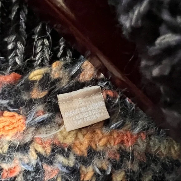 Anthropologie Knitted and Knotted Wool Bland Open Cardigan Size Small - Picture 5 of 7